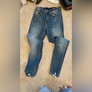 Flying monkey skinny jeans